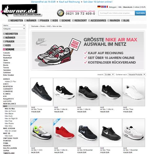 nike air max auf rechnung bestellen ohne klarna